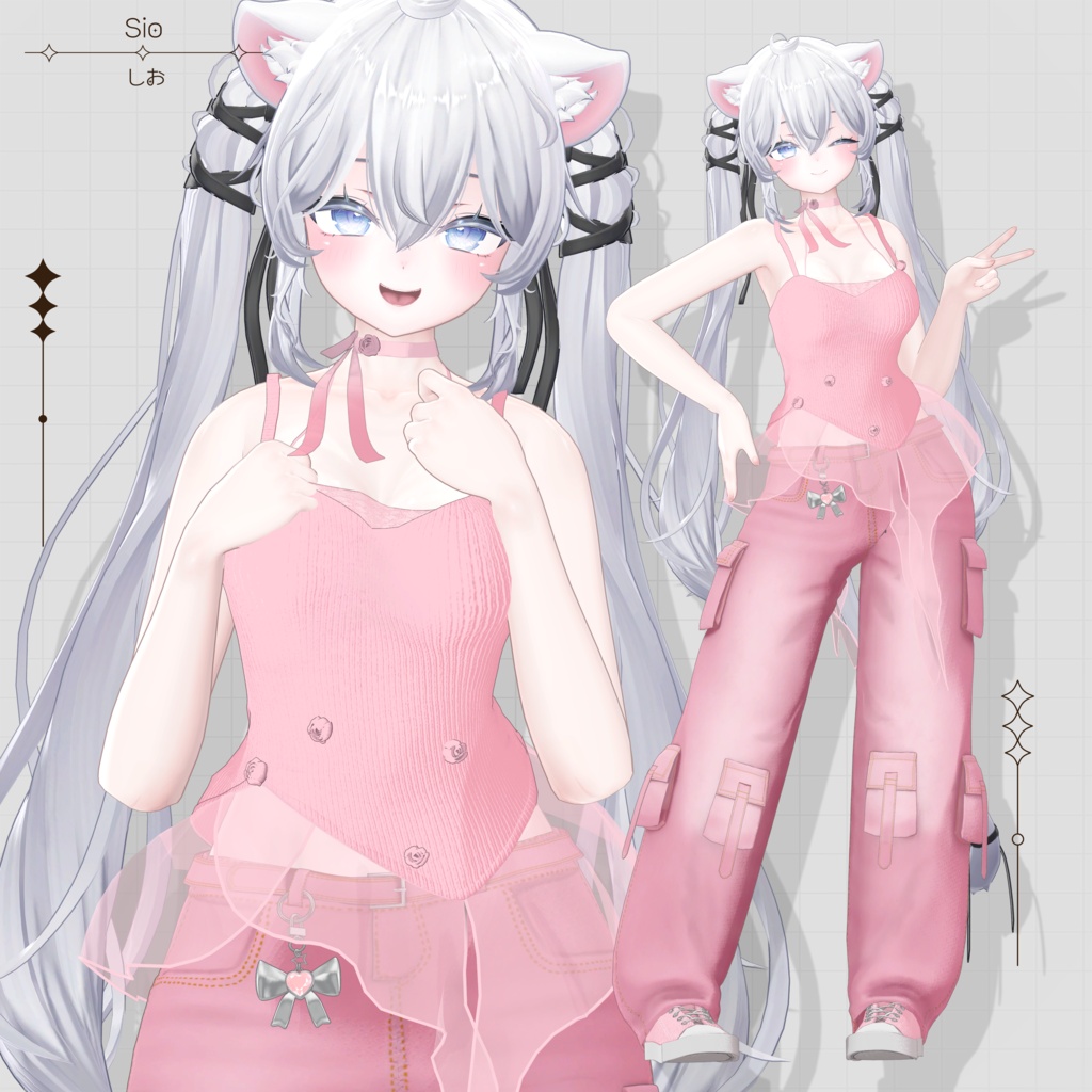 【9 アバター対応】°˖✿˚⋆ Freesia ⋆˚✿˖°