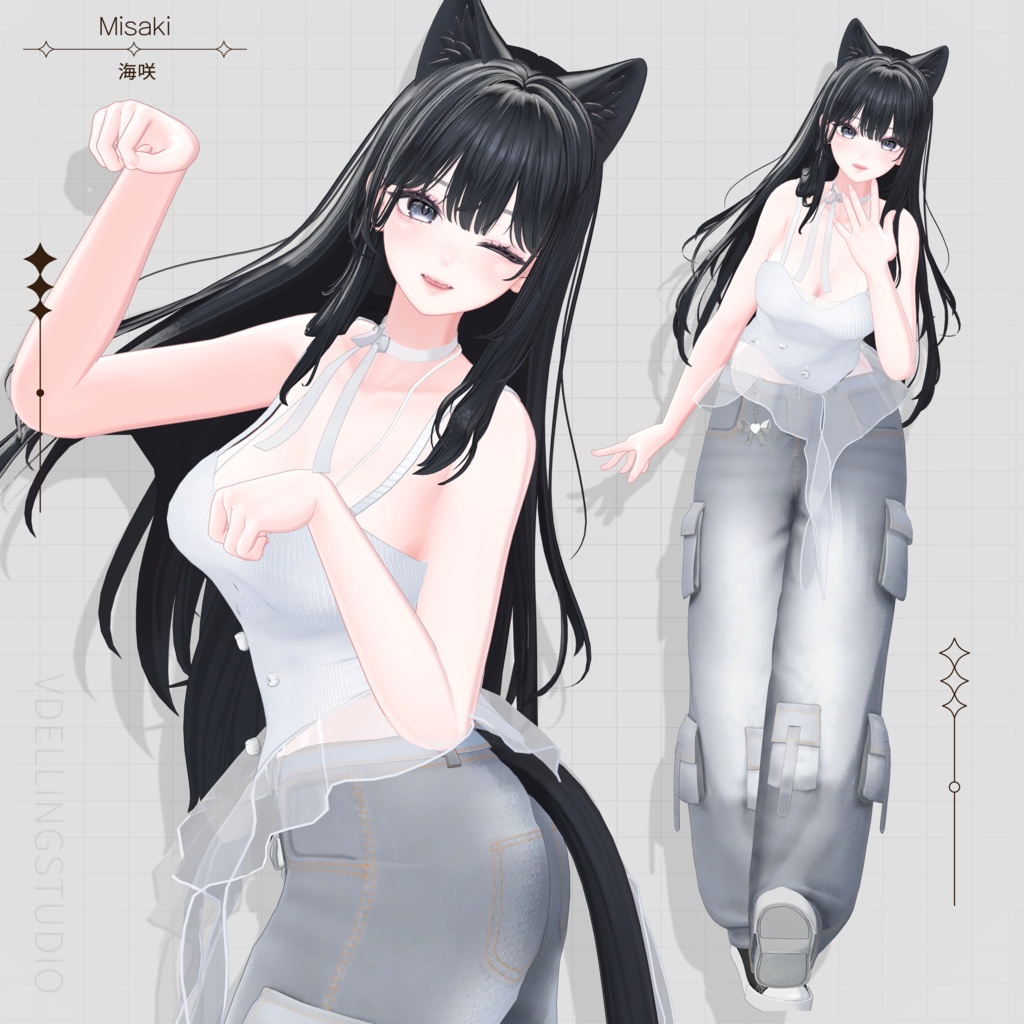 【10 アバター対応】°˖✿˚⋆ Freesia ⋆˚✿˖°