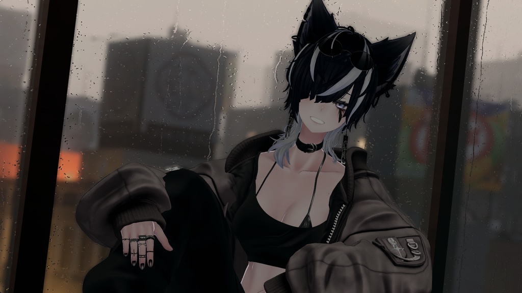 【無料】Lasyusha用 DLC髪をメッシュにするmask