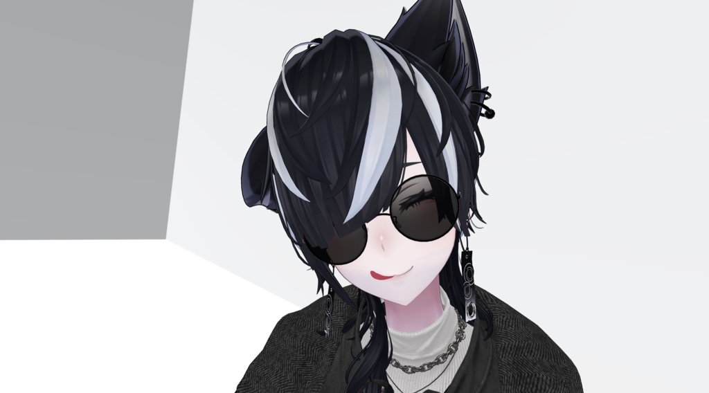 【無料】Lasyusha用 DLC髪をメッシュにするmask