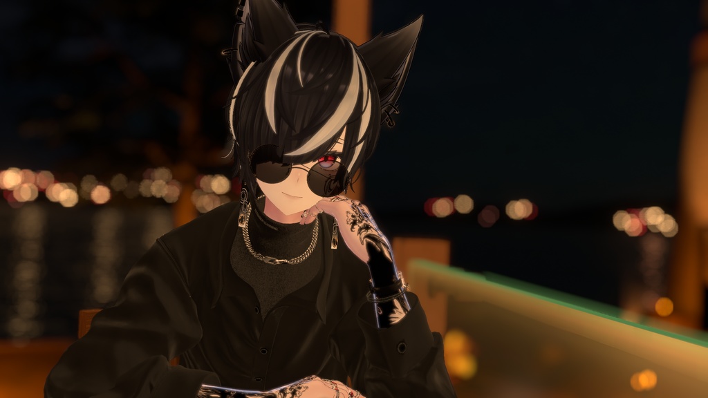 【無料】Lasyusha用 DLC髪をメッシュにするmask