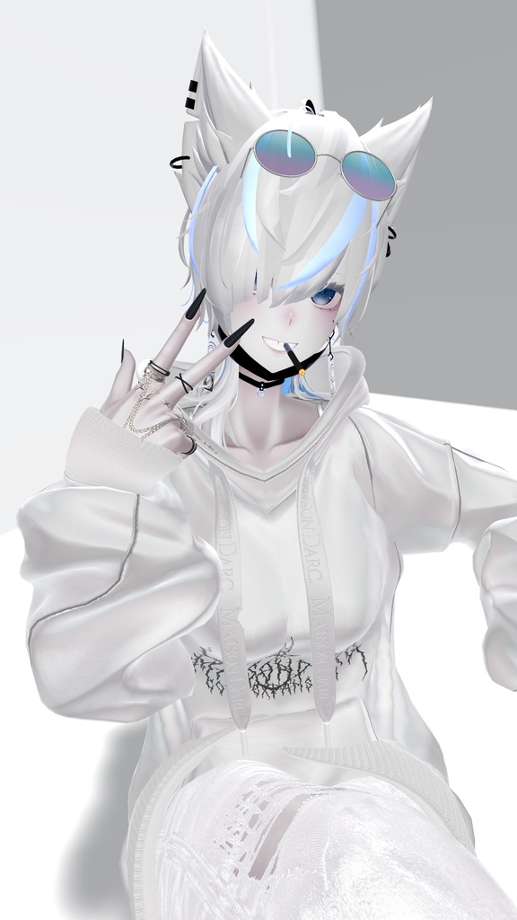 【無料】Lasyusha用 DLC髪をメッシュにするmask