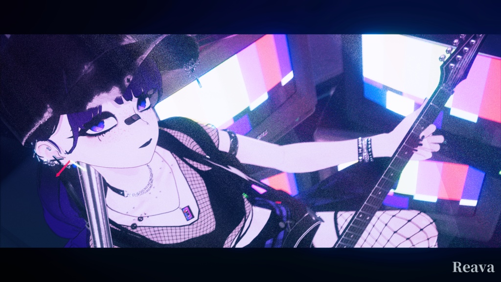 【3アバター対応】シンプルなボディーピアス