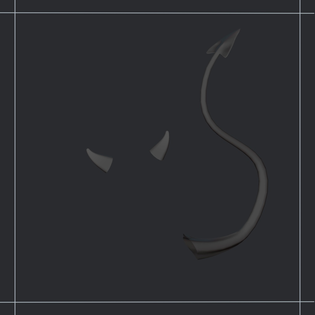 【4アバター対応】ハロウィン向け悪魔セット