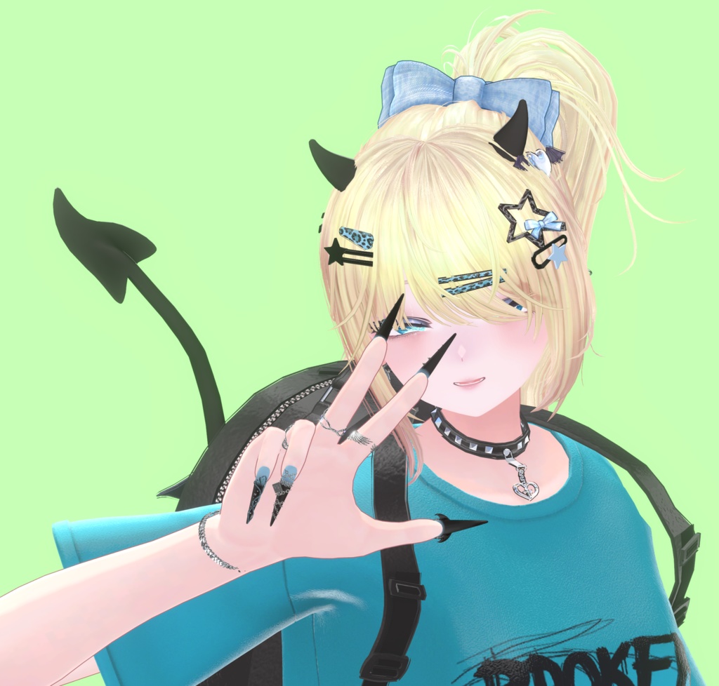 【4アバター対応】ハロウィン向け悪魔セット