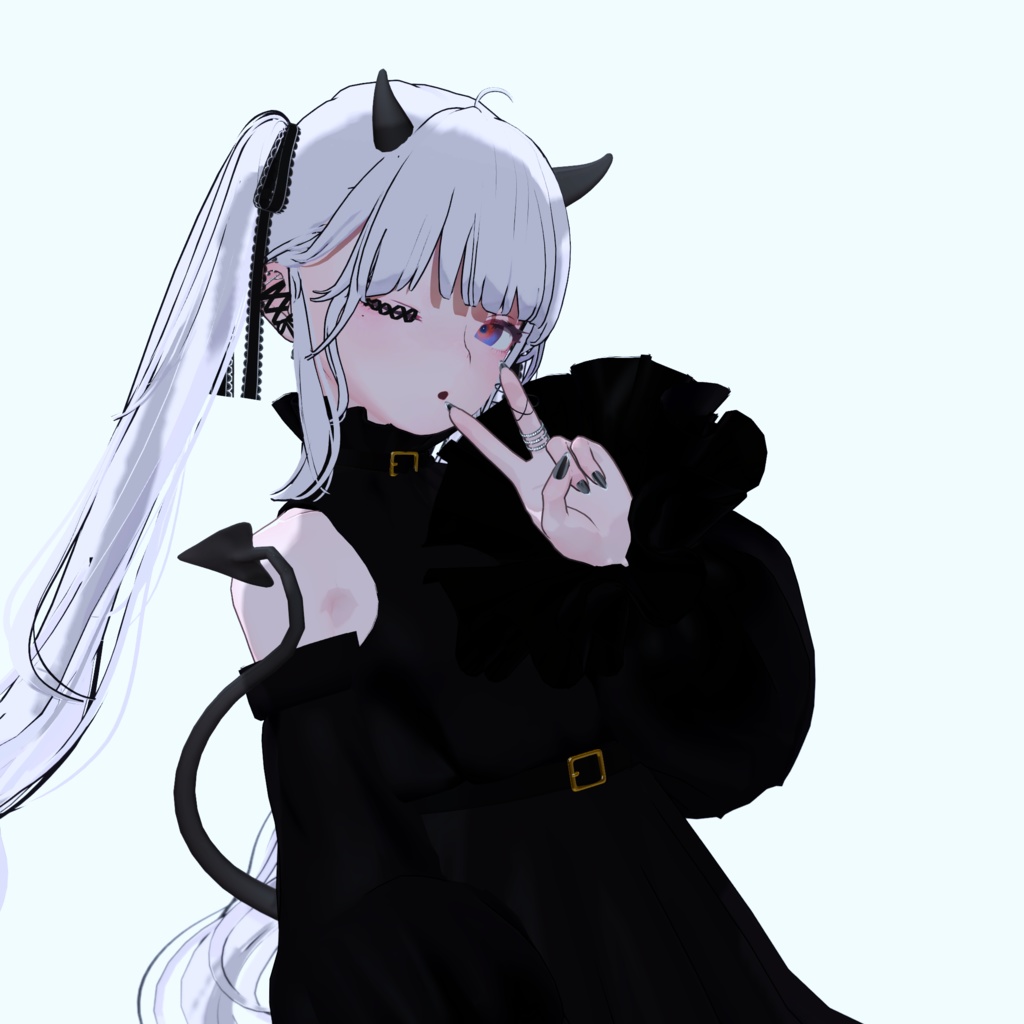 【4アバター対応】ハロウィン向け悪魔セット