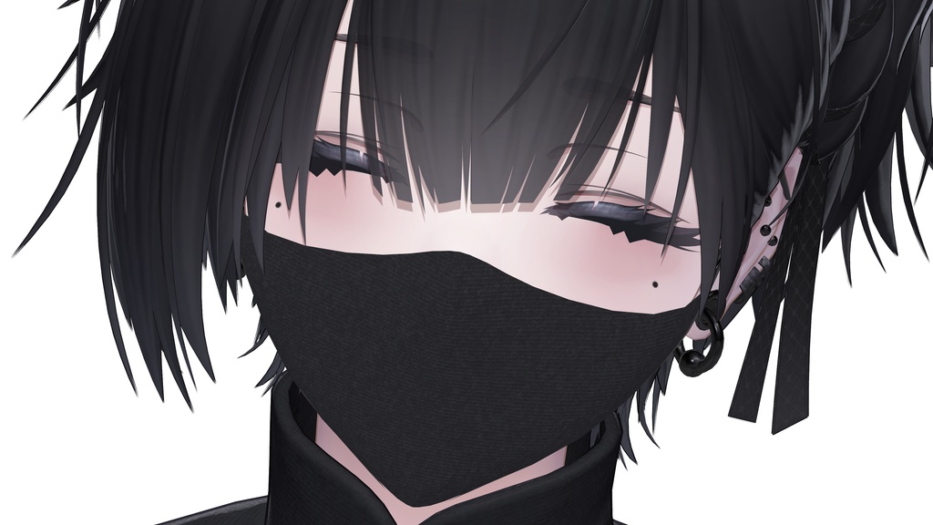 【泣夜専用】動かせるマスク