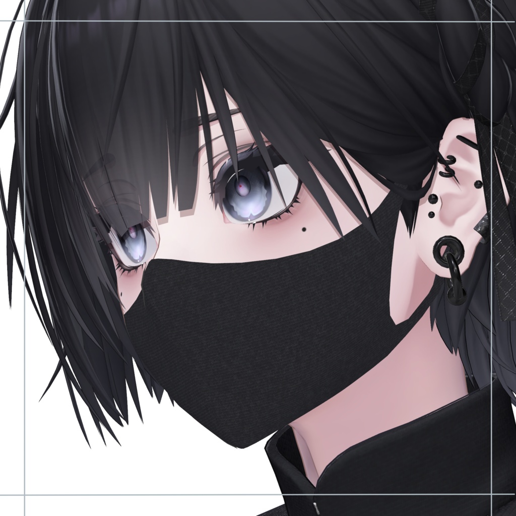 【泣夜専用】動かせるマスク