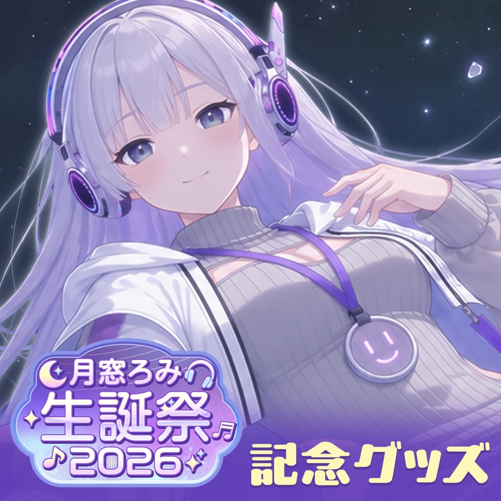 月窓ろみ生誕祭2026記念グッズ【単品販売】