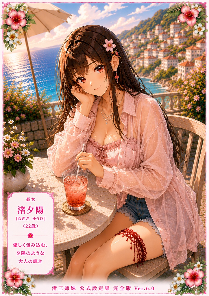 渚三姉妹のカフェタイム１