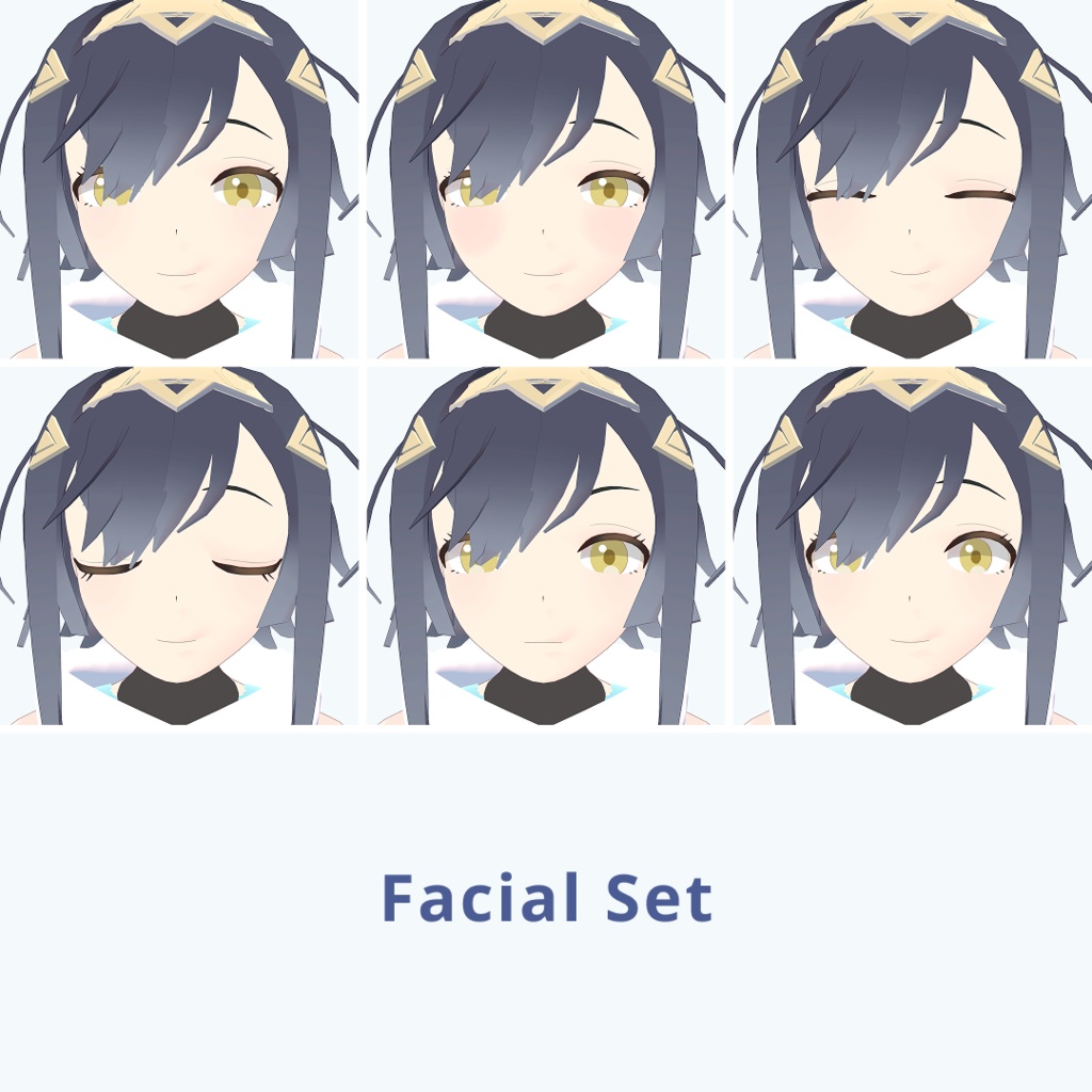 ステラソラ  コハク VRChatアバター(二次創作)