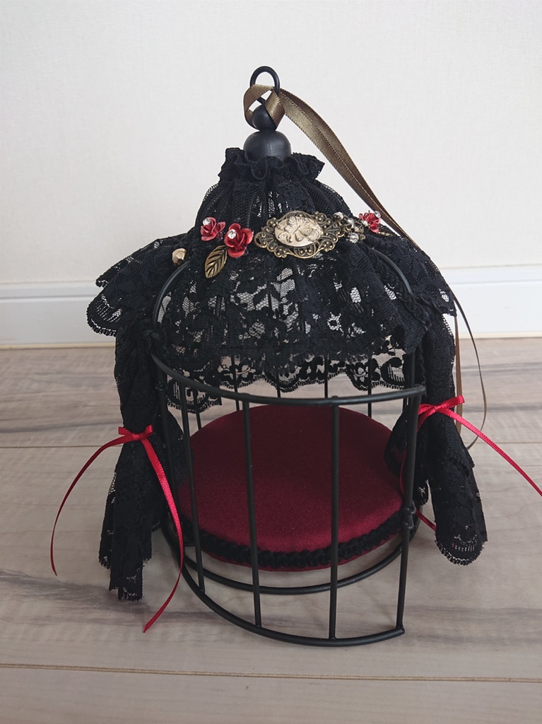 もちマスのお部屋(天蓋ベッド風)