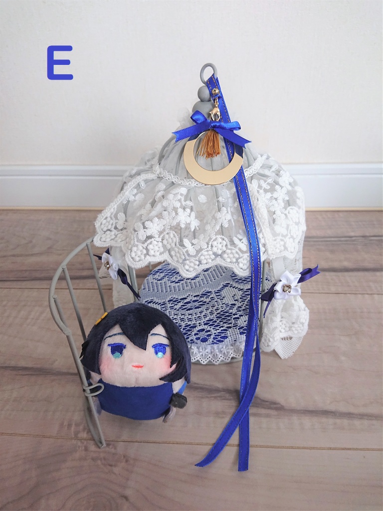 もちマスのお部屋(天蓋ベッド風)