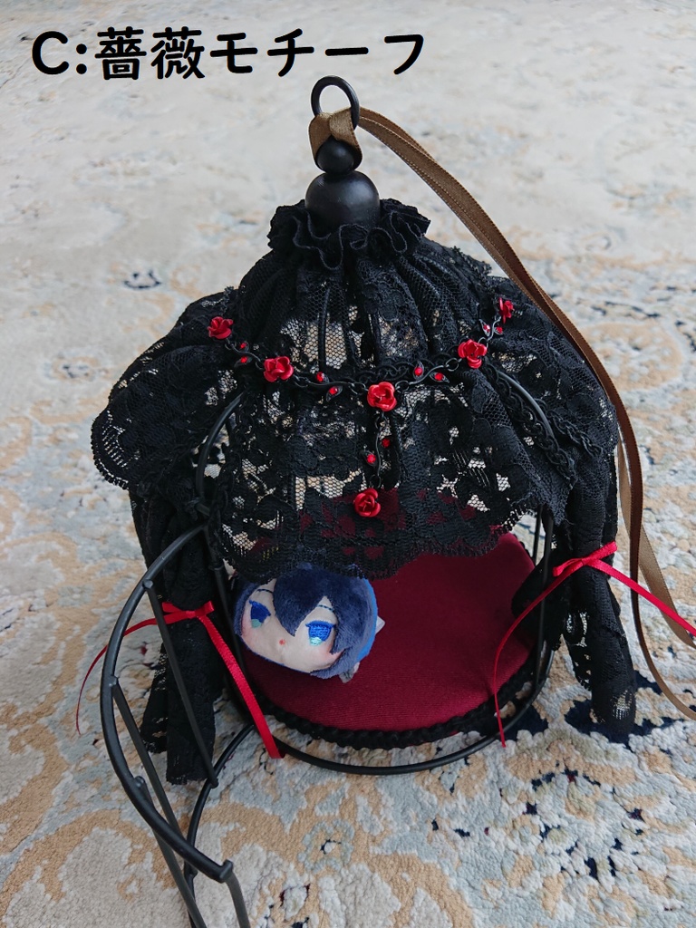 もちマスのお部屋(天蓋ベッド風)