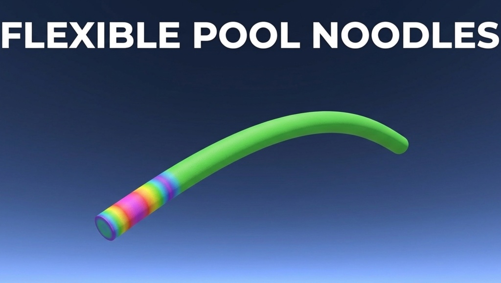 Flexible Pool Noodle VRChat asset