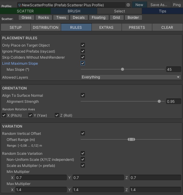 Prefab Scatterer Plus