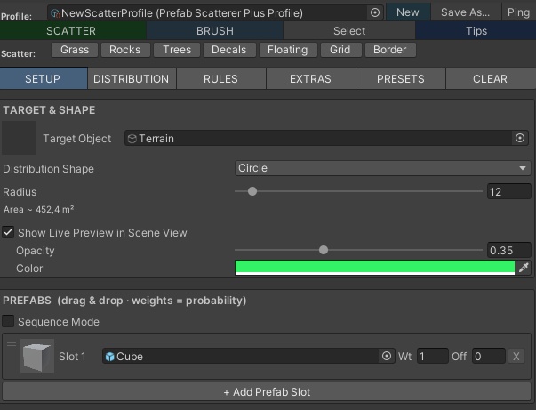 Prefab Scatterer Plus