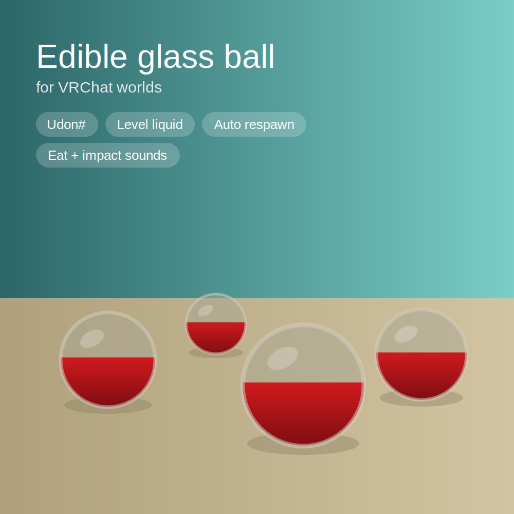Edible Glass Ball