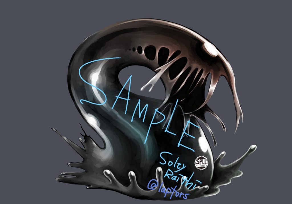 クトゥルフ神話TRPG用立ち絵ニョグタ(差分2枚)SPLL:110780