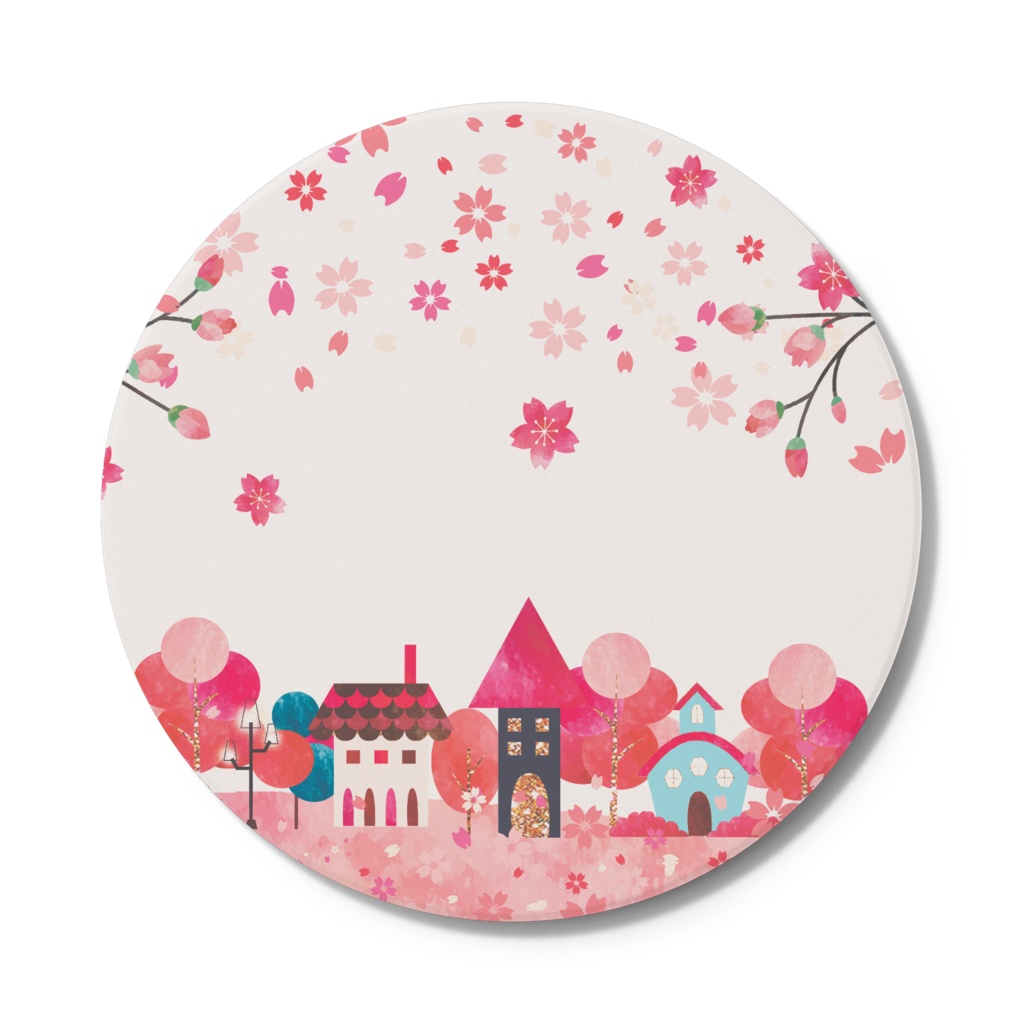 桜の街並みコースター coaster#16/haru_haro#16