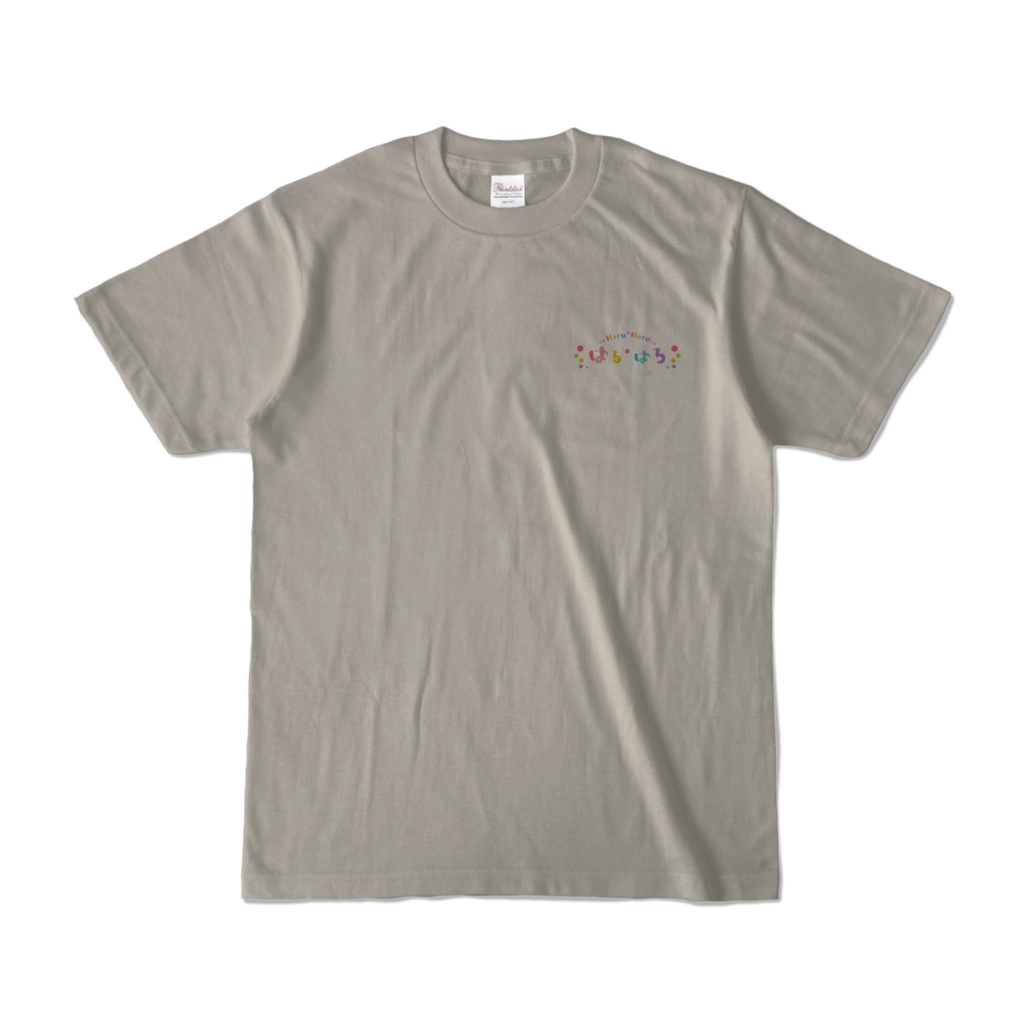 haru_haro Logo Light-colored T-shirt / 淡色 ロゴTシャツ #18/ Printstar
