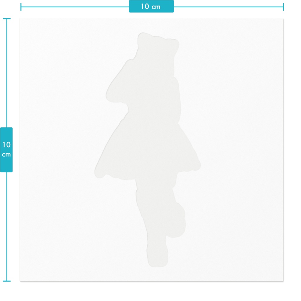 haru_haro Sticker White / ステッカー 白 #26