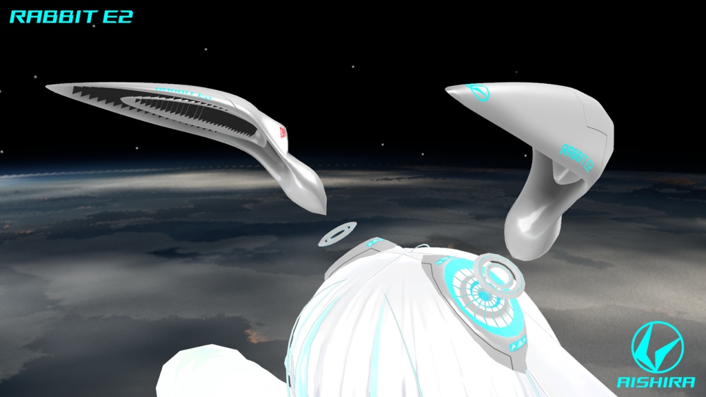 『RABBIT_E2』兎耳型反重力式単一指向性アンテナユニット