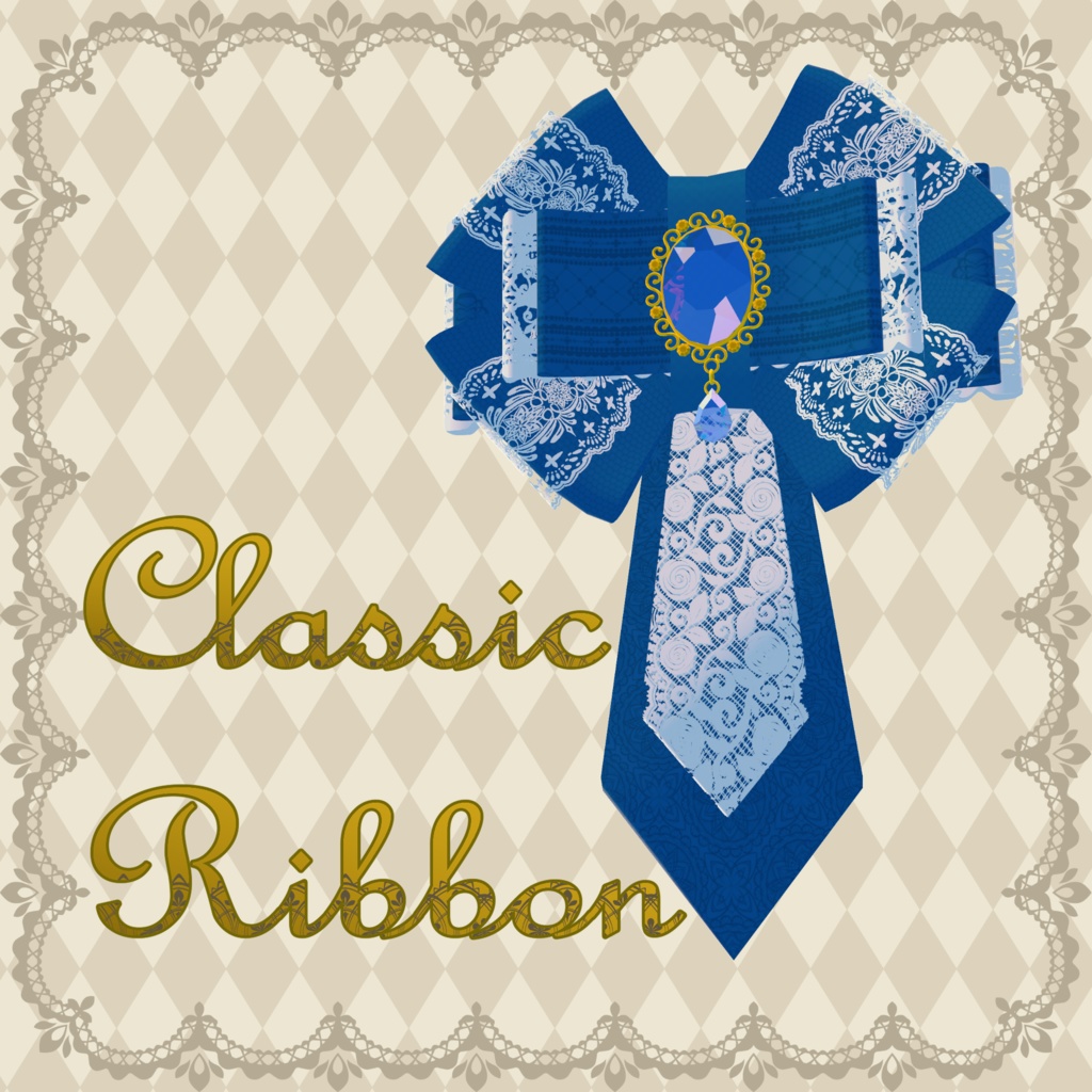 【ClassicRibbon】VRC用アクセサリー！