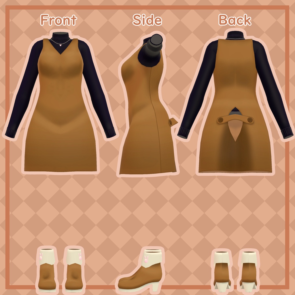 ウルフェリアちゃん用「ニット&ウェア」!