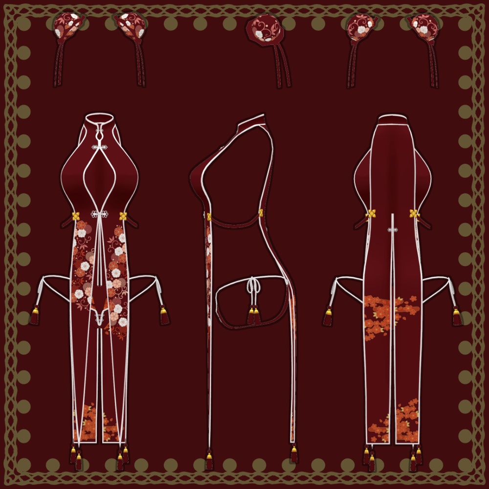 桔梗ちゃん用チャイナ服!