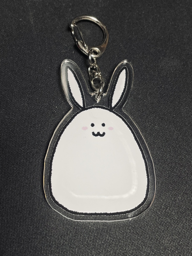 もちうさアクリルキーホルダー!