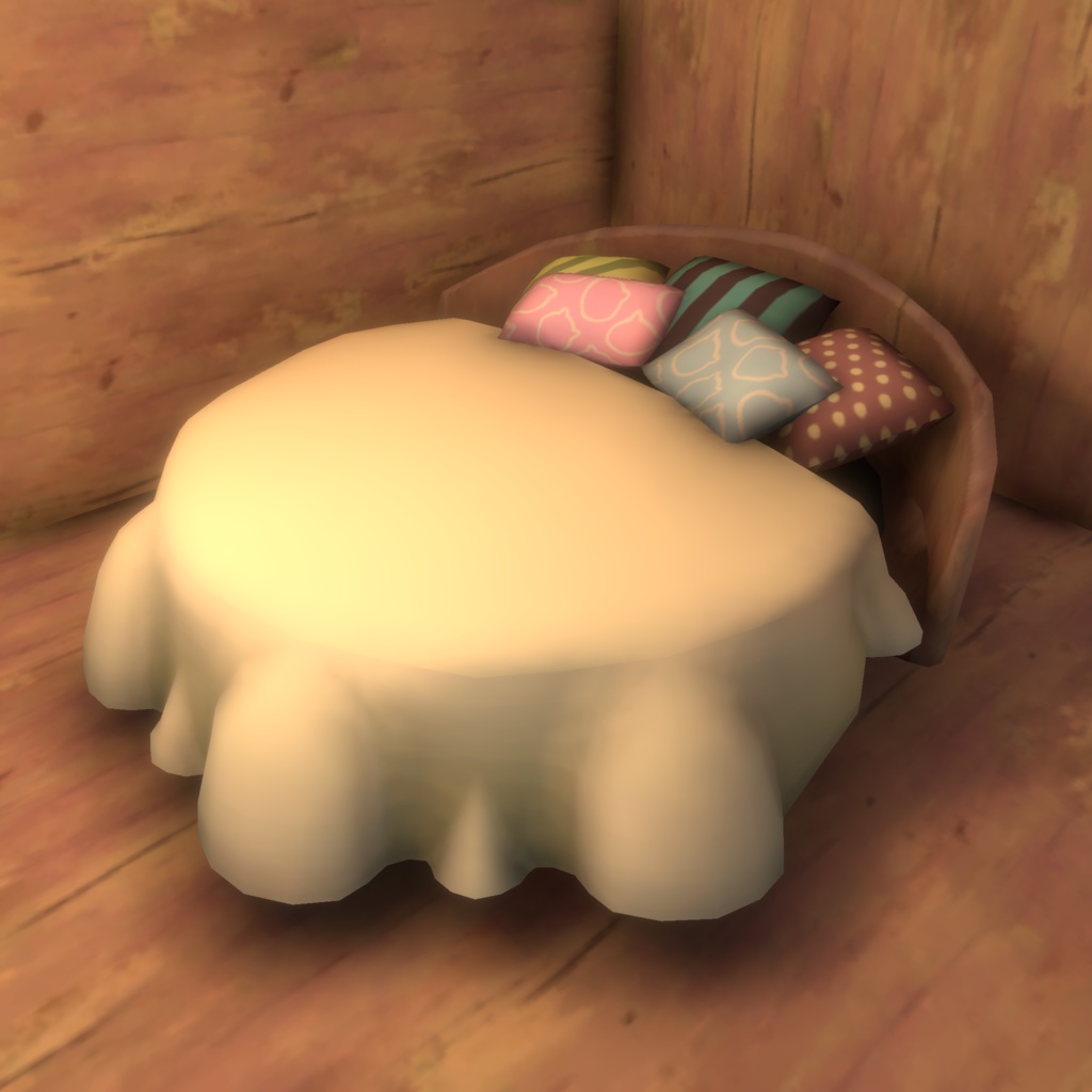 ぽめぷろっぷシリーズ まんまるベッド