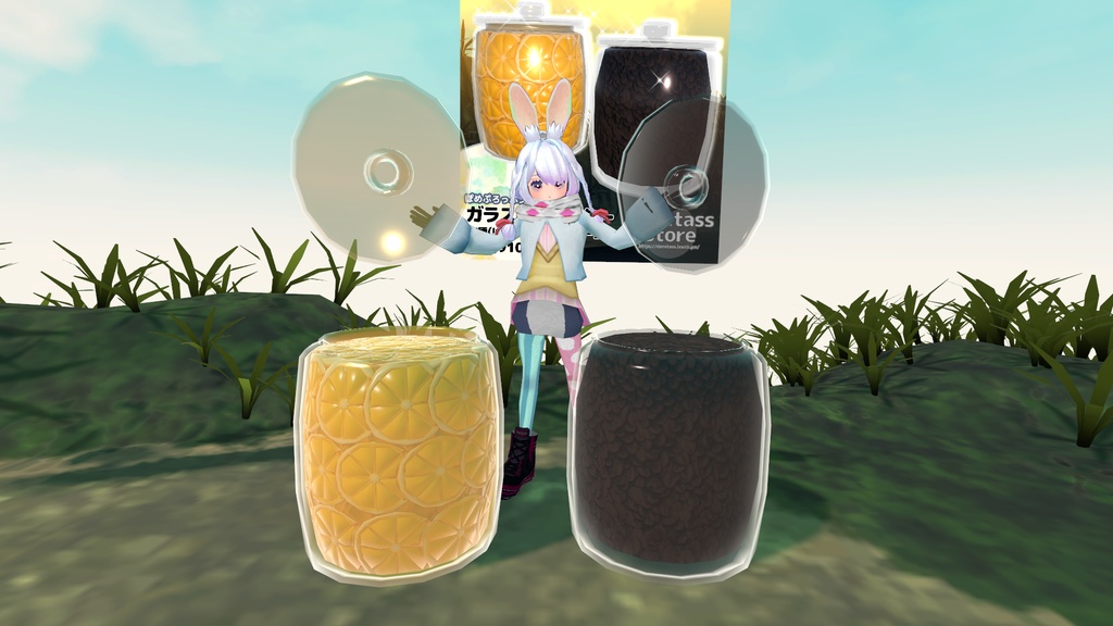 ぽめぷろっぷシリーズ ガラスキャニスター 2種