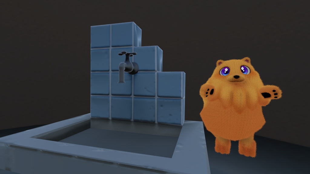 ぽめぷろっぷシリーズ 立水栓(りっすいせん)