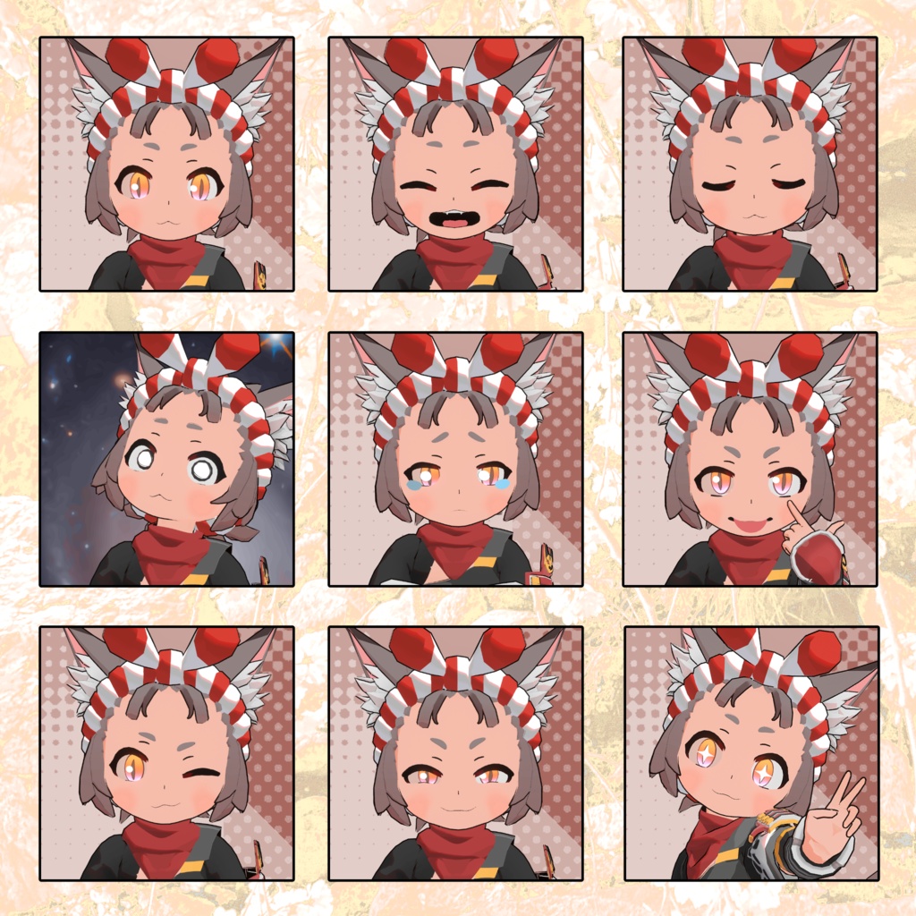 【オリジナル3D男性モデル】亜嵐 燎弦【VRC】