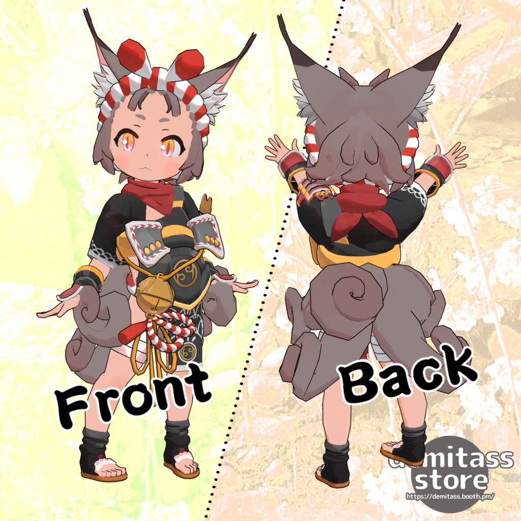 【オリジナル3D男性モデル】亜嵐 燎弦【VRC】