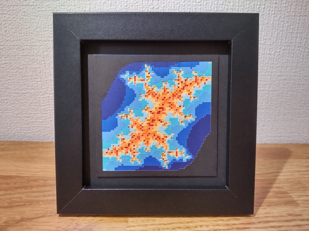 幾何学模様の切り絵 (ミニ)