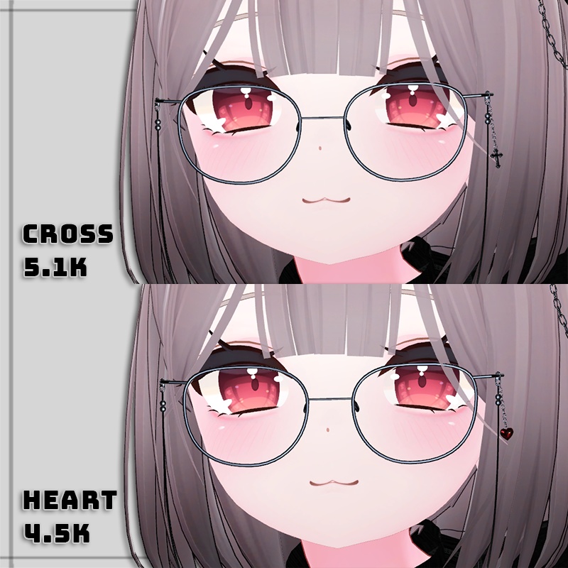 「 Simple glasses v3 」