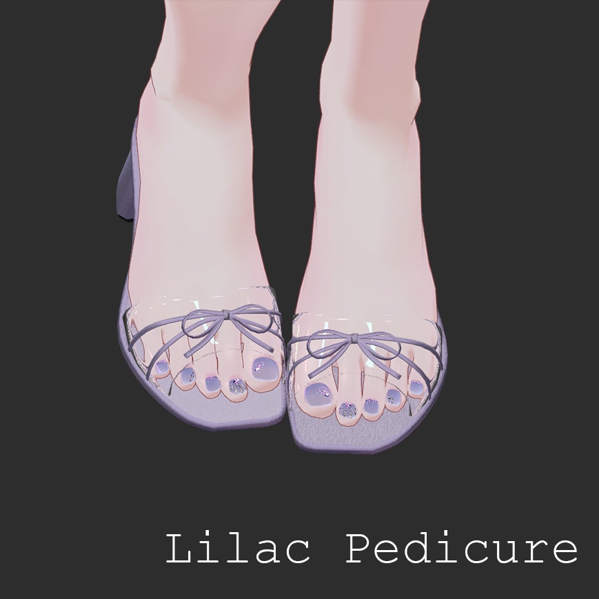 「 Lilac✿ Nail + Pedicure 」ネイル+ペディキュア