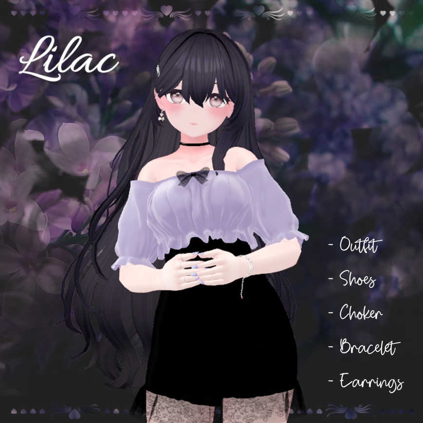 「 Lilac Outfit 」 桔梗 Kikyo