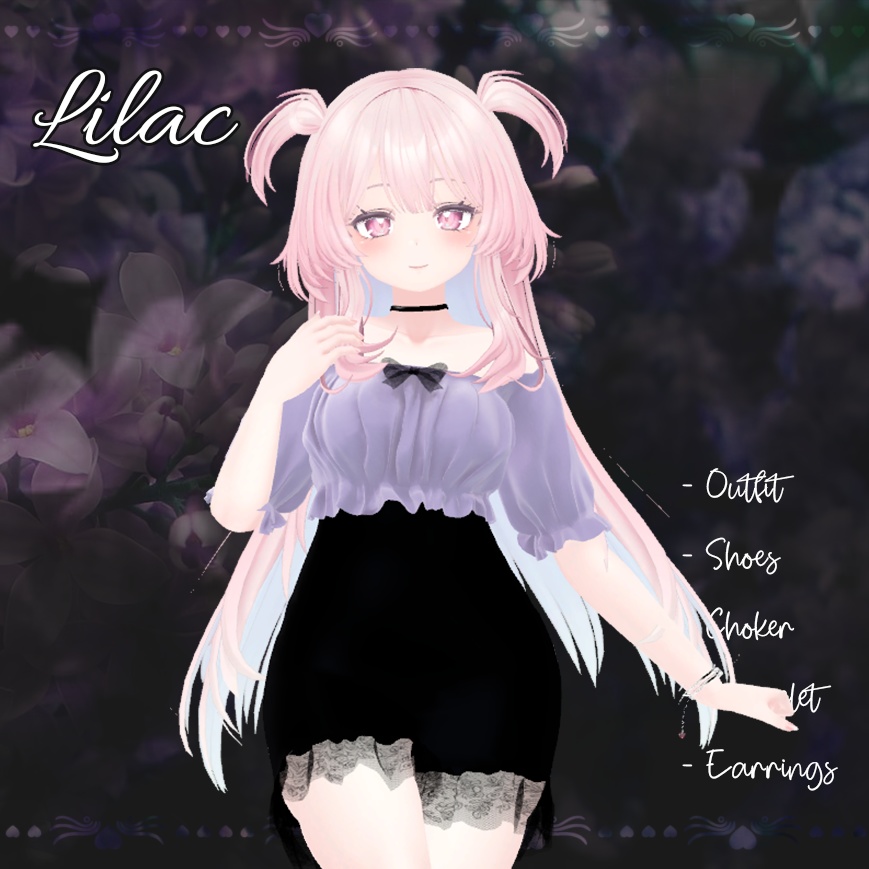 「 Lilac Outfit 」 セレスティア Selestia
