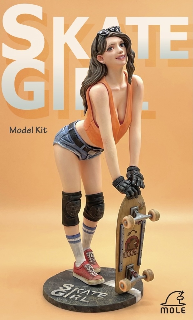「SKATE GIRL」未塗装組み立て式キット