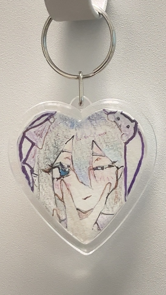 らくがき原画キーホルダー