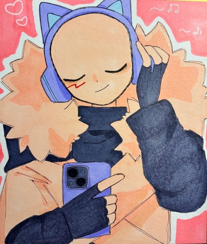 Cross 色紙  20×17(cm)