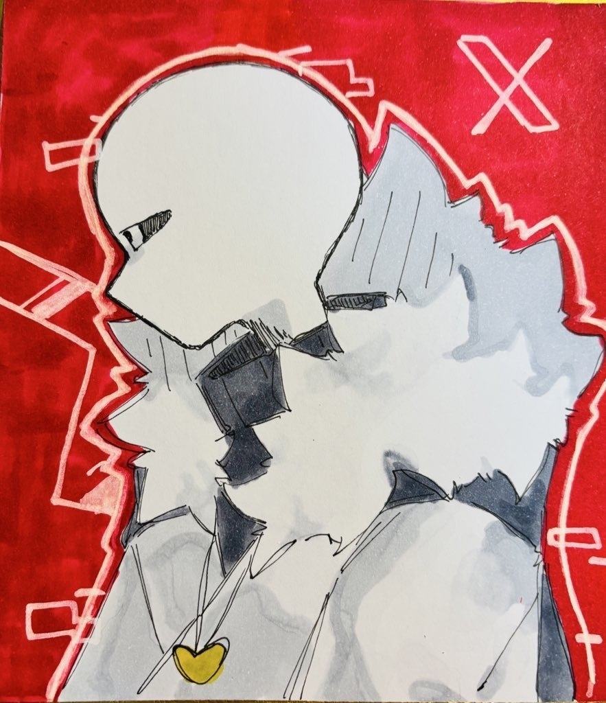 Cross 色紙 13×12(cm)