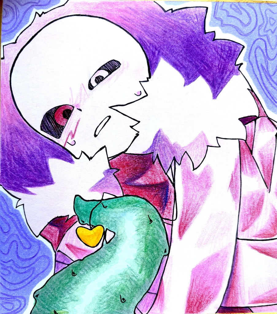 Cross 色紙 12×13(cm)