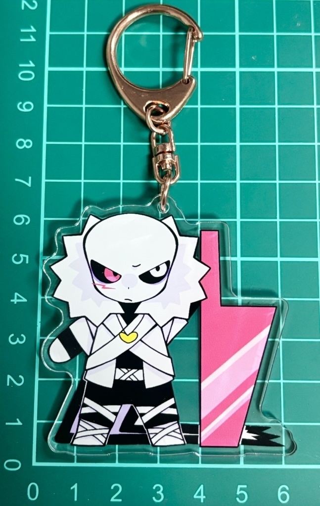 Crossアクリルキーホルダー 6×6(cm)