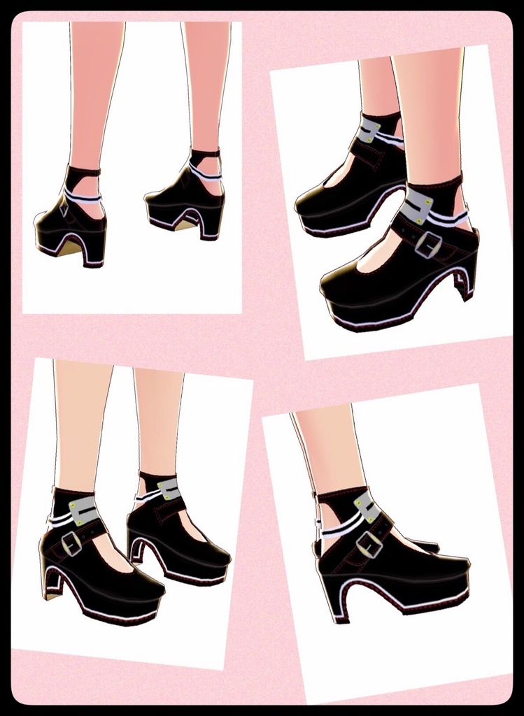 ヒールパンプス