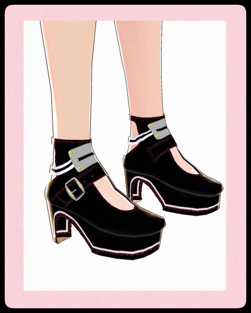 ヒールパンプス