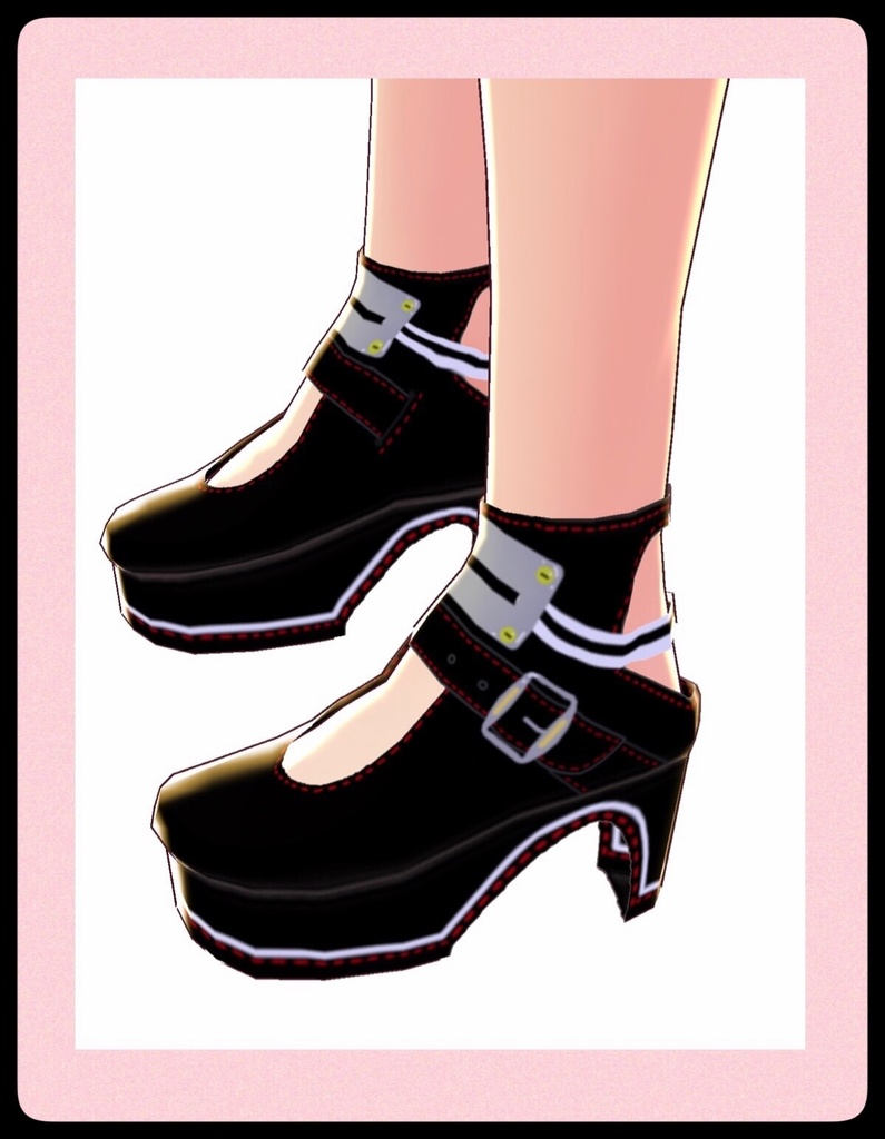 ヒールパンプス